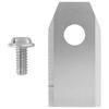 12Pcs 35x18x0.9mm Replacement Blades Stainless Steel with Screws Compatible For Ecovacs Goat Robot Mower