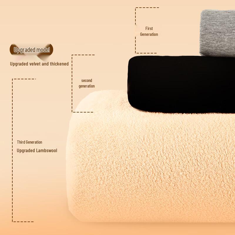 GENIOLAMODE Men's Fleece-Lined Crew Neck Sweatshirt