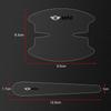 MLKC3 Car Door Handle Bowl Transparent Sticker Anti-collision Protection Strips for BMW Mini Cooper F54 R52 R56 F55 F56 F57 F60 R50