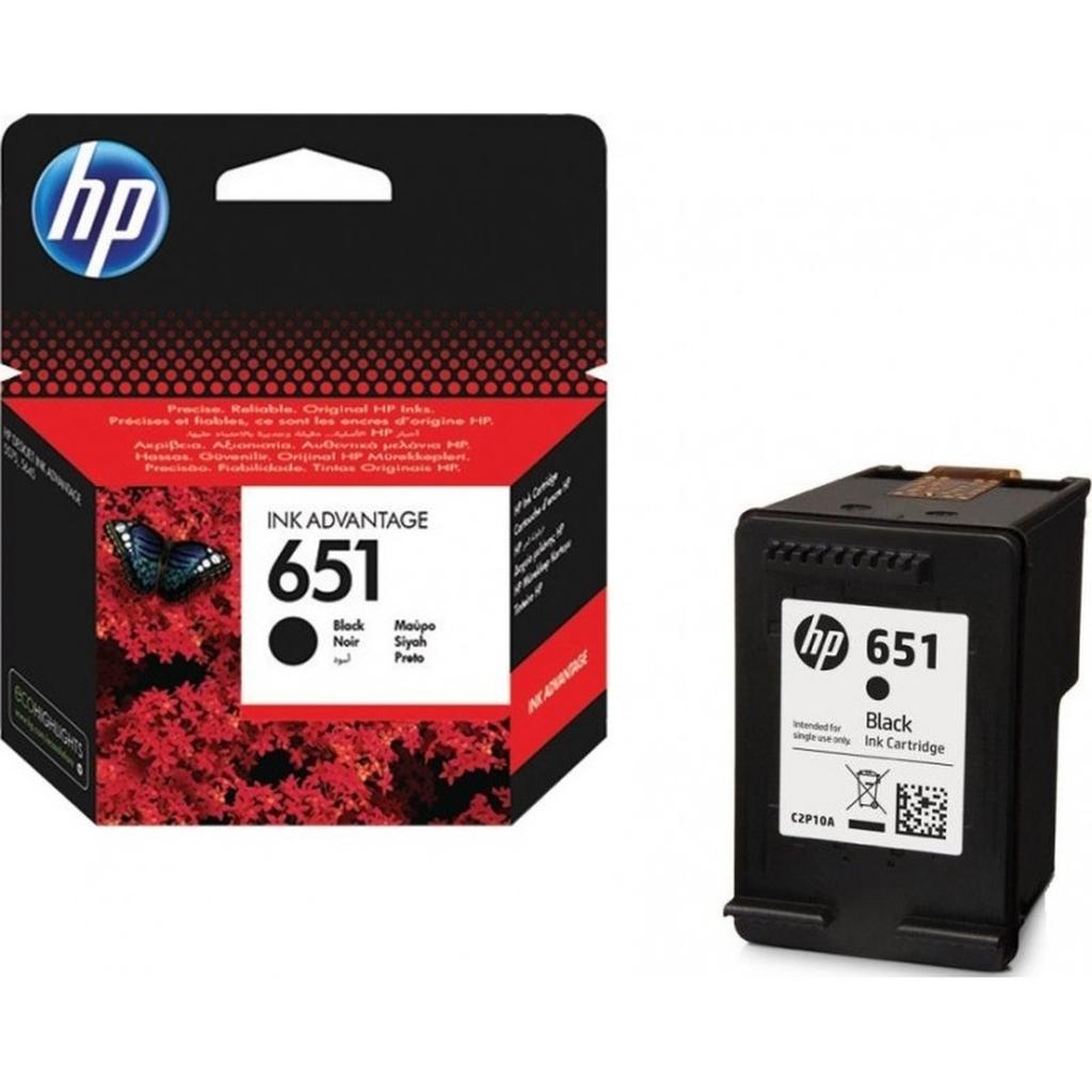 Hp 651 Black Ink 4 C2P10Ae 1 Pc