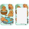 Шнурки для ключей Capybara с мультяшным животным, держатель для карт, красивый шейный ремешок, держатель для карт для девочек-студенток