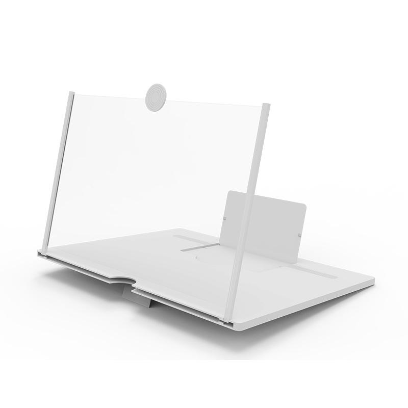 10-дюймовая 3D-лупа для экрана мобильного телефона HD-видеоусилитель, подставка для телефона, кронштейн