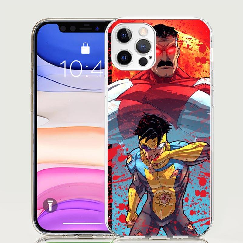 Крутой чехол I-Invincible для iPhone 17 Air 16 15 Plus 11 14 Pro Max 13 Mini 12 7 8 + SE Узорное искусство Индивидуальный чехол 17 Air