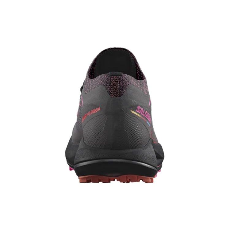 SALOMON Кроссовки женские Pulsar Trail Pro 2 Plum Kitten Pink Glow Серый Черный L47385300