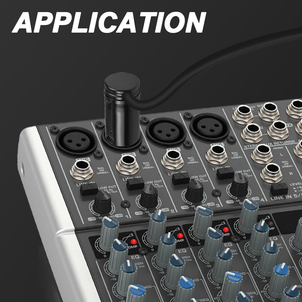 Xiatiaosann XLR Микрофонный Регулируемый XLR Тонкий Аудио Адаптер Кабель для Sound Devices 788T 3-контактный Кабель, Папа-Мама 302, 552, 633, 688,