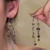 Серьги с кисточками Новые универсальные модные серьги Легкая роскошь Нишевые Высококачественные Темпераментные серьги