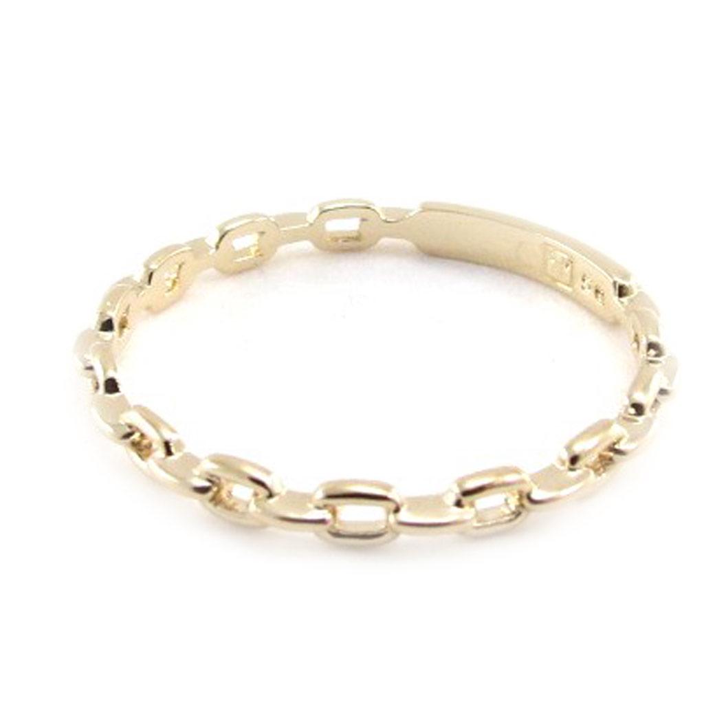 Обручальное кольцо с позолотой 'Lien d'Amour' золотистое - 10x2 мм