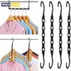 1PC Magic Hangers Space Saving Hangers Closet Space Saver Hanger Organizer Multi Hangers Sturdy Plastic for Heavy Clothes Storage