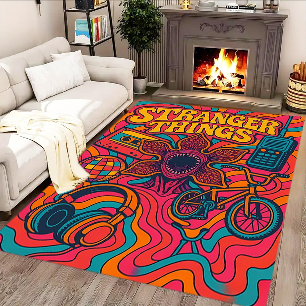 Stranger Things for Living Room rug, Bedroom, Study Room, Hallway Decoration, Perfect for Home Decoration or Holiday Gifts