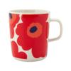 Кружка Marimekko Белый/Красный OIVA/UNIKKO 2,5 л белый красный Чашка Скандинавская Кухонная Посуда