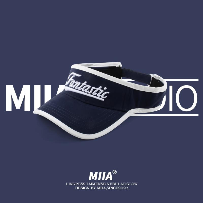 Шляпы для женщин корейские Ins трехмерная вышивка букв спортивная пустая верхняя кепка летняя уличная солнцезащитная шляпа с утиным язычком