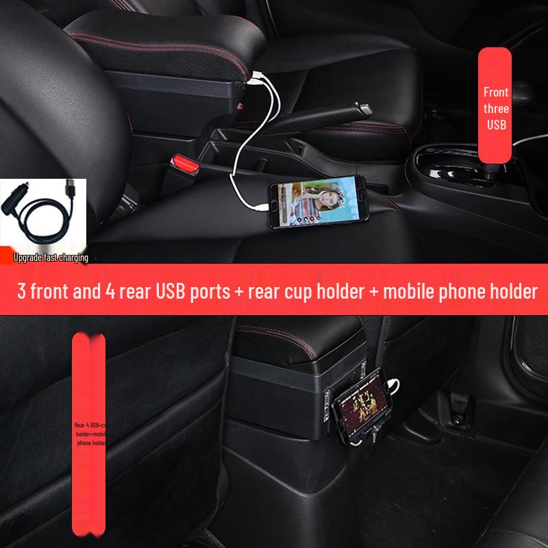 Perodua Axia Armrest Box - North Deer Daaxia Center Storage Accessory