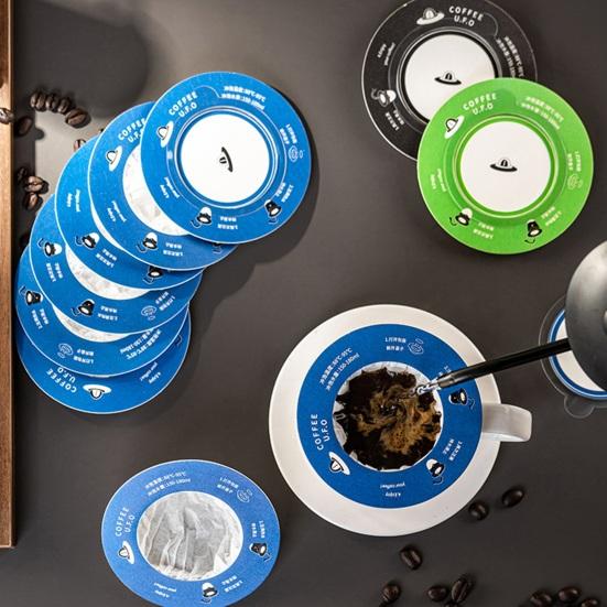 10 шт. одноразовые фильтр-пакеты для кофе, подвесные капельные фильтры для ушей, одноразовые портативные кофеварки