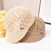 Hat Women'S Spring/Summer Peaked Cap Hollow Design Headband Women'S Bucket Hats Beret Hat