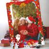 Christmas Party Photo Booth Props With Paper Frame For Adults And Kids Festive Decor