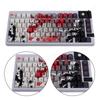 129 Key Raven Sakura Keycap Set Therimal Sublimation Keycaps PBT Keycaps Custom Keyboard Caps Anime Keycaps Dye Sub Keycaps