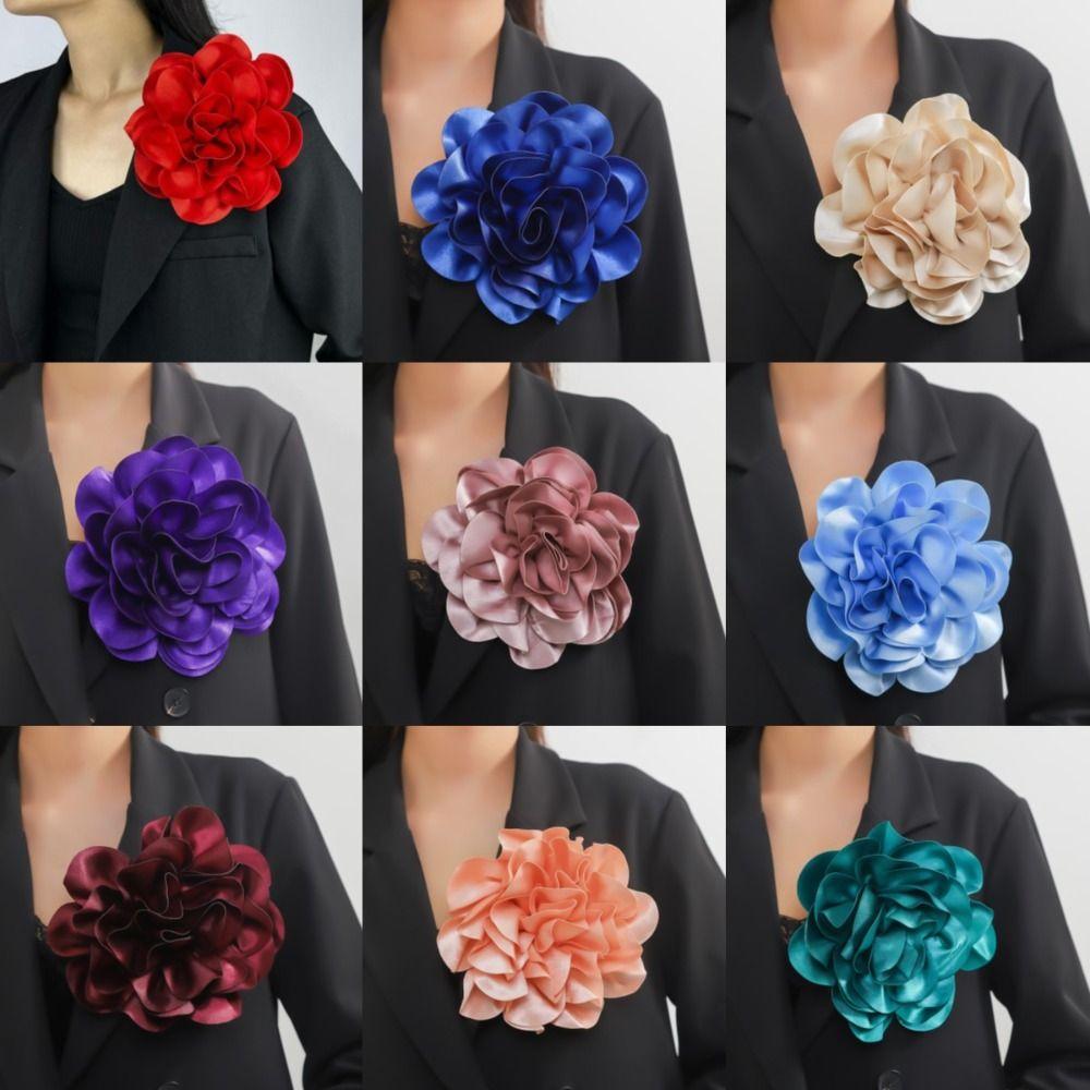 Large Flower Brooch 20CM Badge Versatile Lapel Pin
