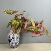 Long Branch Artificial Green Plants Realistic Plastic Simulation Greenery Handmade Artificial Leaf Branch Home Office Decor