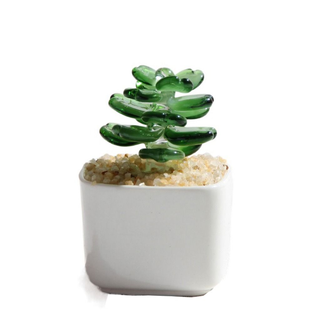 Творческий ручной работы стеклянные горшки для растений цветочный орнамент плоское дно милый мини бонсай яркий портативный стеклянный букет статуэтка для дома