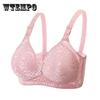 Женское трехбортное нижнее белье больших размеров без стального кольца, легкий и дышащий хлопковый тонкий бюстгальтер пуш-ап