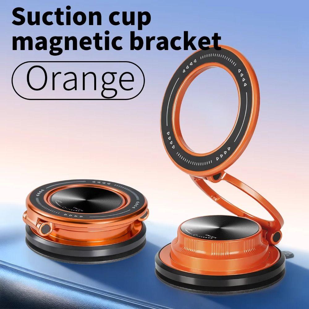 Suction Cup Magnetic Car Phone Holder 360° Rotatable Navigation Stand Windscreen