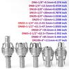 Нержавеющая сталь 304 1/2" 3/4" 1" 2"-5" BSP Внутренний Наружный Камлок Фитинг Адаптер Штуцер Быстроразъемный Для Шланга Насоса Домашнее Пивоварение Тип A B-F