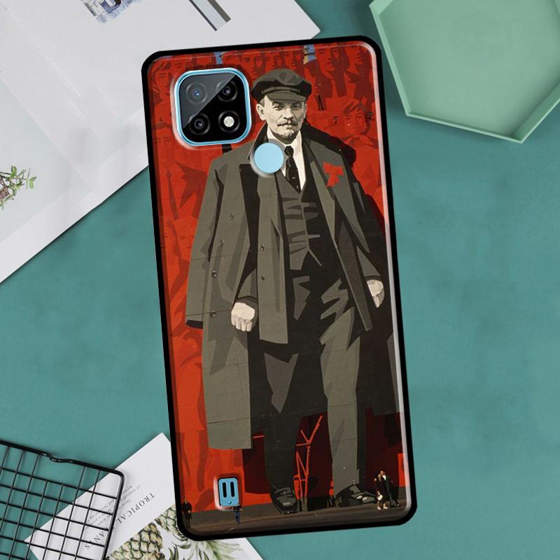 Флаг Ленина Советского Союза для Realme GT Neo 2 3 Master 8i 9i 8 9 Pro Plus C35, чехол для OnePlus 9 10 Pro 9R 10R Nord2