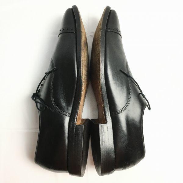 Rare Vintage Allen Edmonds Fifth Avenue Cap Toe Shoes Black size 10B 26.5-27.0 Men's(USED)