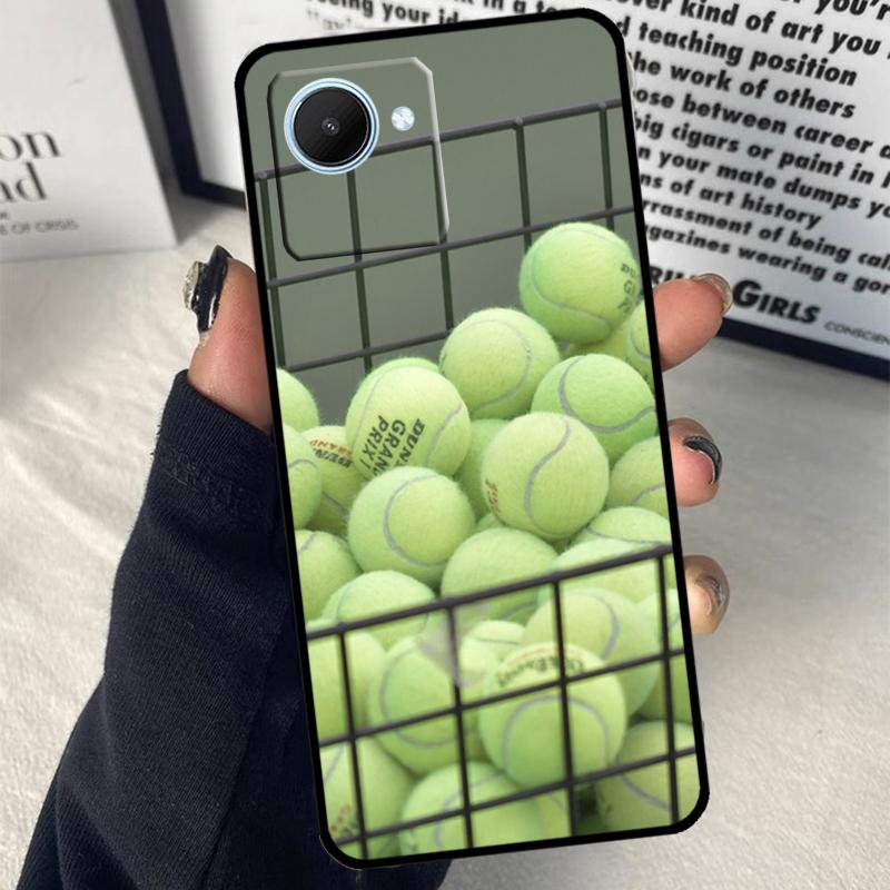 Теннисные мячи для Realme C63 C71 C55 C67 C51 C75 C61 C65 C53 10 11 12 13 14 15 Pro Plus GT6 GT7 Pro Чехол