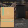 2024 Newest Business Card Holder for Cordovan Cowhide Large Magnetically Closes Contains 70 Business Includes Cosmetic Genuine Leather Business Card