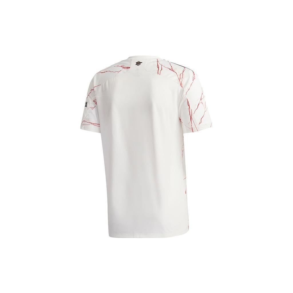 Adidas Arsenal Away Fan Edition Casual Sports Jersey Short Sleeve T-Shirt Men Tops White EH5815
