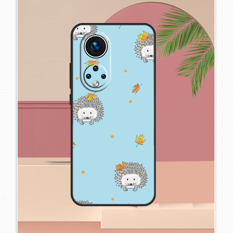 Милый Чехол-Сердечко с Ежиком Для Honor Magic 7 Lite 5 6 8 Pro Honor 200 400 X9c X9b X9a X8b X8a X8c 50 70 90 Чехол