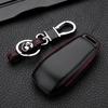 Mercedes Benz W213 E200 E260 E300 E400 uchun sifatli charm kalit ushlagich g'ilofi