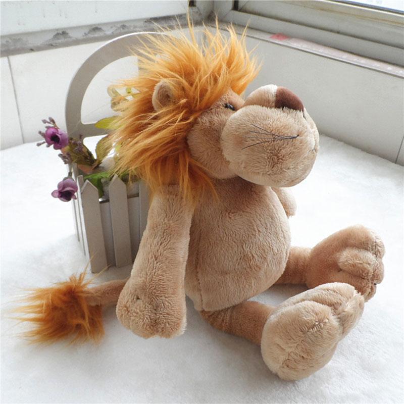 25/35cm Forest Animals Stuffed Plush Cute Giraffe Elephant Monkey Lion Tiger Plush Animal Toys Christmas Gifts Plush Toy