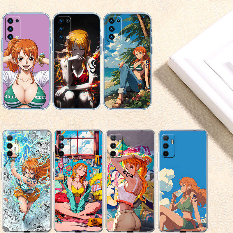 Чехол MH120 One Piece Nami для Motorola E7 G6 G7 G8 G9 Plus Power Play G10 G20 G04 E30 E40 E22 E20 E13 E15 G22 G23 G05 G75 G35 G55