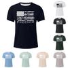 Мужская футболка с принтом флага, мужской свободный повседневный топ с короткими рукавами