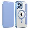 For IPhone17Pro Flip Leather Case for Apple 16 Electroplated Magnetic Phone Case 15/1413