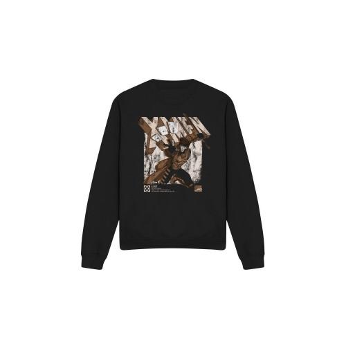 Marvel Унисекс Взрослый X-Men Гамбит Инфографика Толстовка