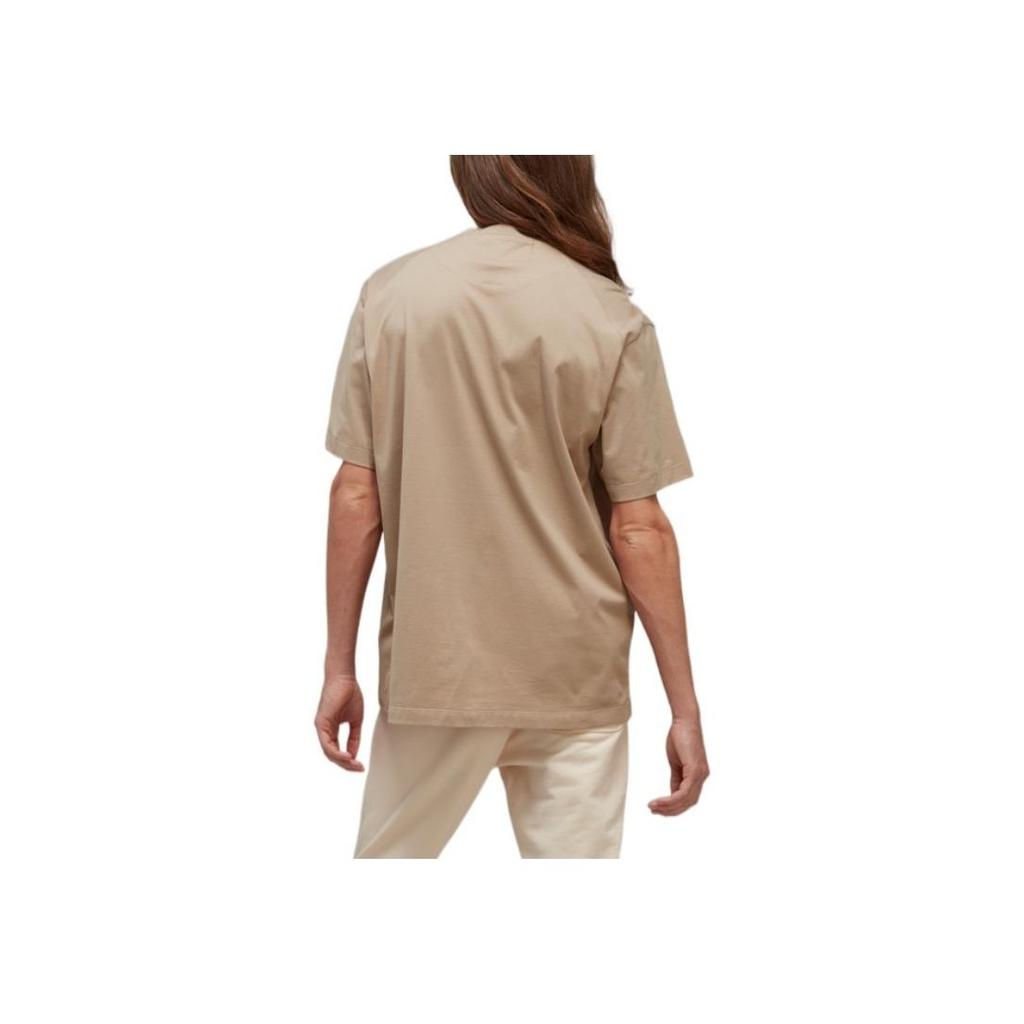 Y-3 Classic Chest Logo Tee Trace Khaki Men Tops Brown HT4664