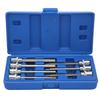 7pcs 3 8 Square Socket Bit with 1 8 3 16 7 32 1 4 9 32 5 16 3 8 Hex Extend Long Bit Socket Set