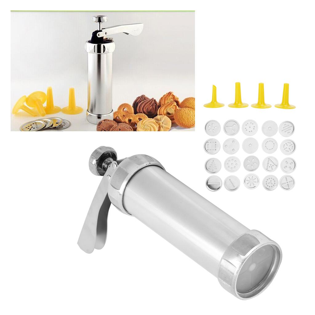 Cookies Press Maker Biscuit Mold Gun Kit DIY Making Decorating Machine Baking Tools