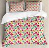 3pcs Bedding Set Dandelion Ladybug White Home Textile Duvet Cover Pillow Case Boy Kid Teen Girl Bedding Covers Set
