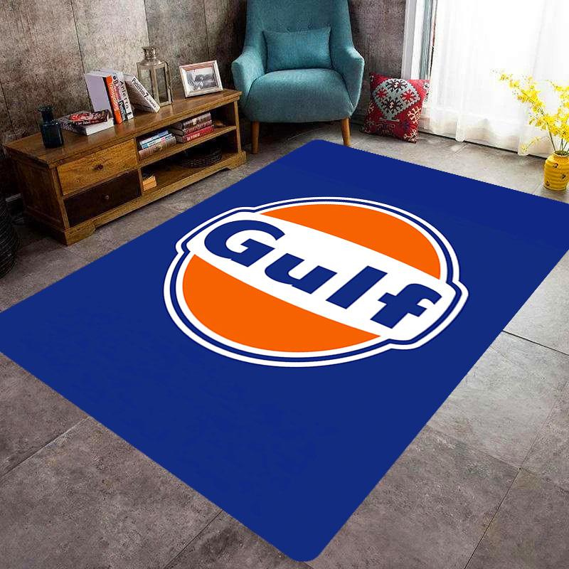 Gulf Brand Logo Design carpet Living room and bedroom mats floor mats Art Bathroom mat Fashion