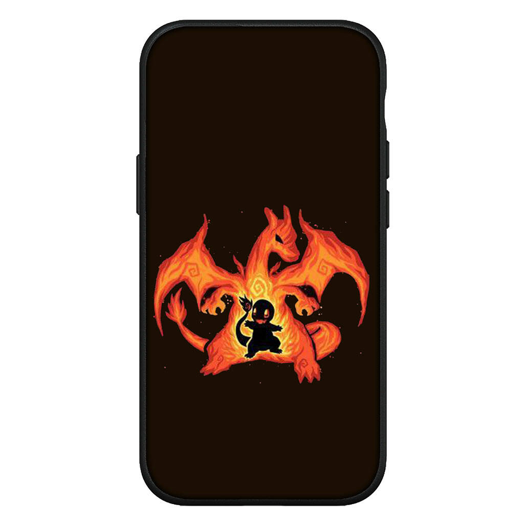 Cover for iPhone 17 16 15 Xiaomi Poco Redmi Note 14 13 12 11 Pro Max X 9 16e Samsung Galaxy S25 S24 S23 OPPO Huawei Pikachu Charmander Phone Case