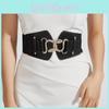 Style Metal Waist Belt With Alloy Buckle For Women Dresses And Coats