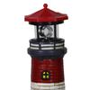 Garden Solar Lighthouse Statue Lamp Windproof Waterproof Outdoor Decoration 14.7inch Tall for Lawns, Fake Rocks Multipurpose