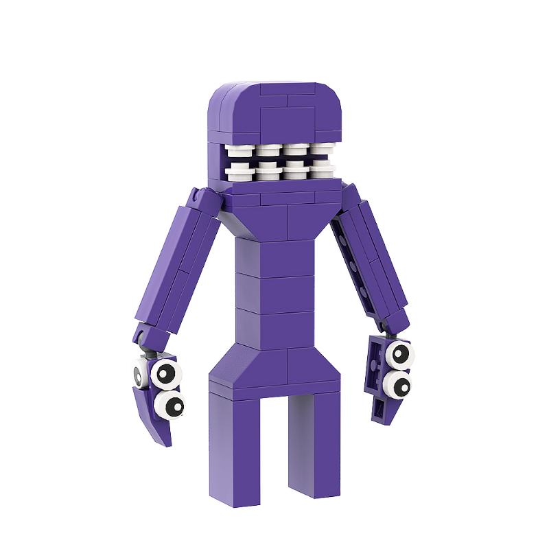 Gobricks Garten Of Banban Bricks Game Green Headed Monster Flamingo MOC Model Building Blocks Children's Educationa Gifts