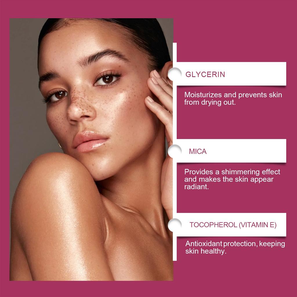 Body Glitter Spray Hair Body Spray S Himmer Highlight Spray Dance Festival Carnival  100ml