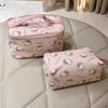 Розовая косметичка Hello Kitty Большой вместимости Портативная сумка-органайзер Сумка для хранения Hello Kitty