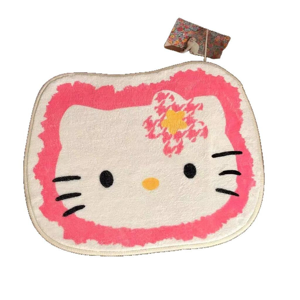 Cartoon Cute Bedroom Bedside Blanket Dresser Makeup Bathroom Bathroom Absorbent Non-slip Foot Pad